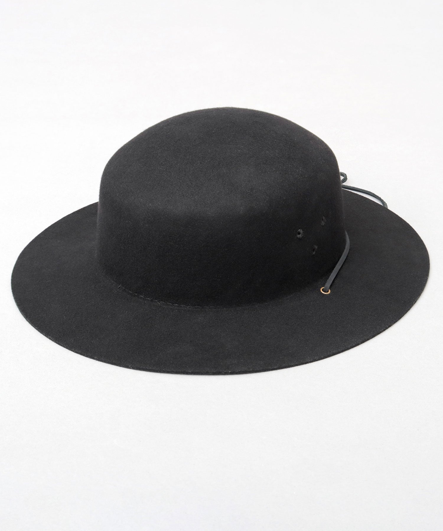 Req Hatter Hat Safari Hat with Chin Strap wool Wide Brim Fall Winter Adventure Hat