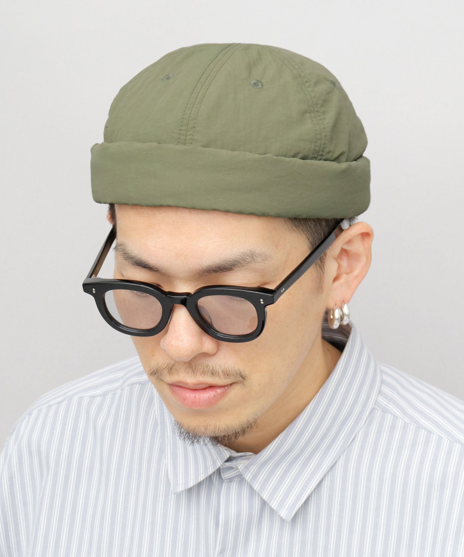 レックハッター Req Hatter ロールキャップ 帽子 キャップ フィッシャーマンキャップ メンズ つば無し ツバ無し ワッチキャップ