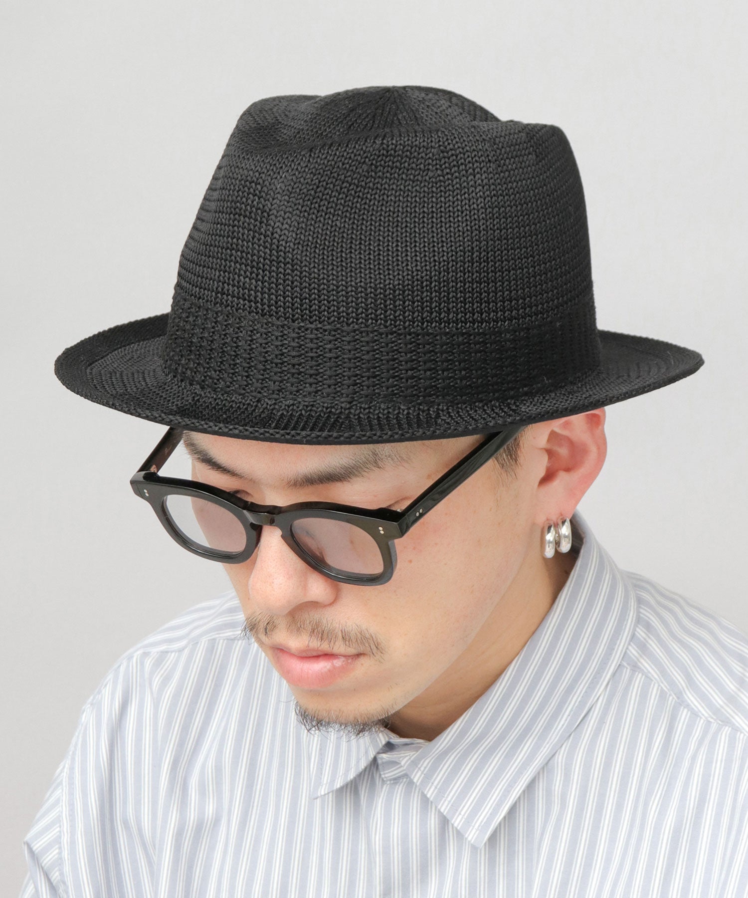 レックハッター Req Hatter サーモ 中折れハット （ブラック） ブラック