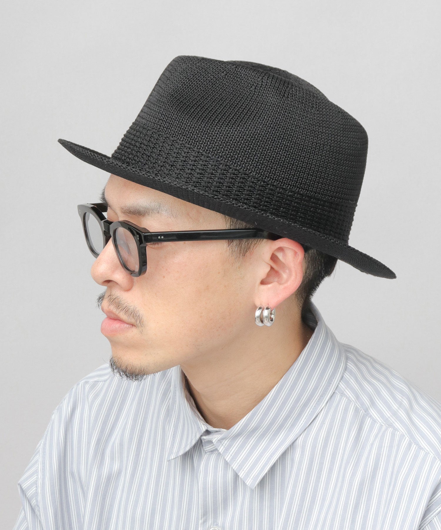 レックハッター Req Hatter サーモ 中折れハット （ブラック） ブラック