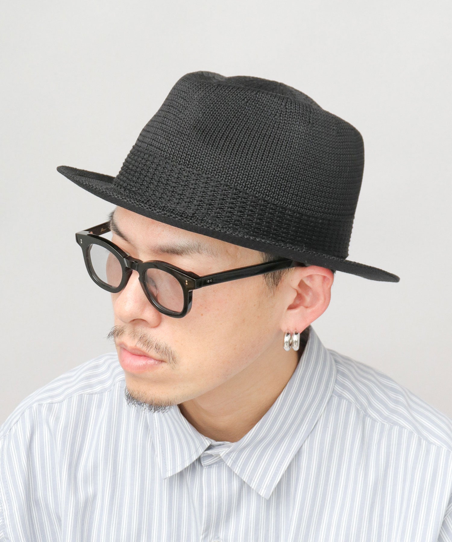 レックハッター Req Hatter サーモ 中折れハット （ブラック） ブラック