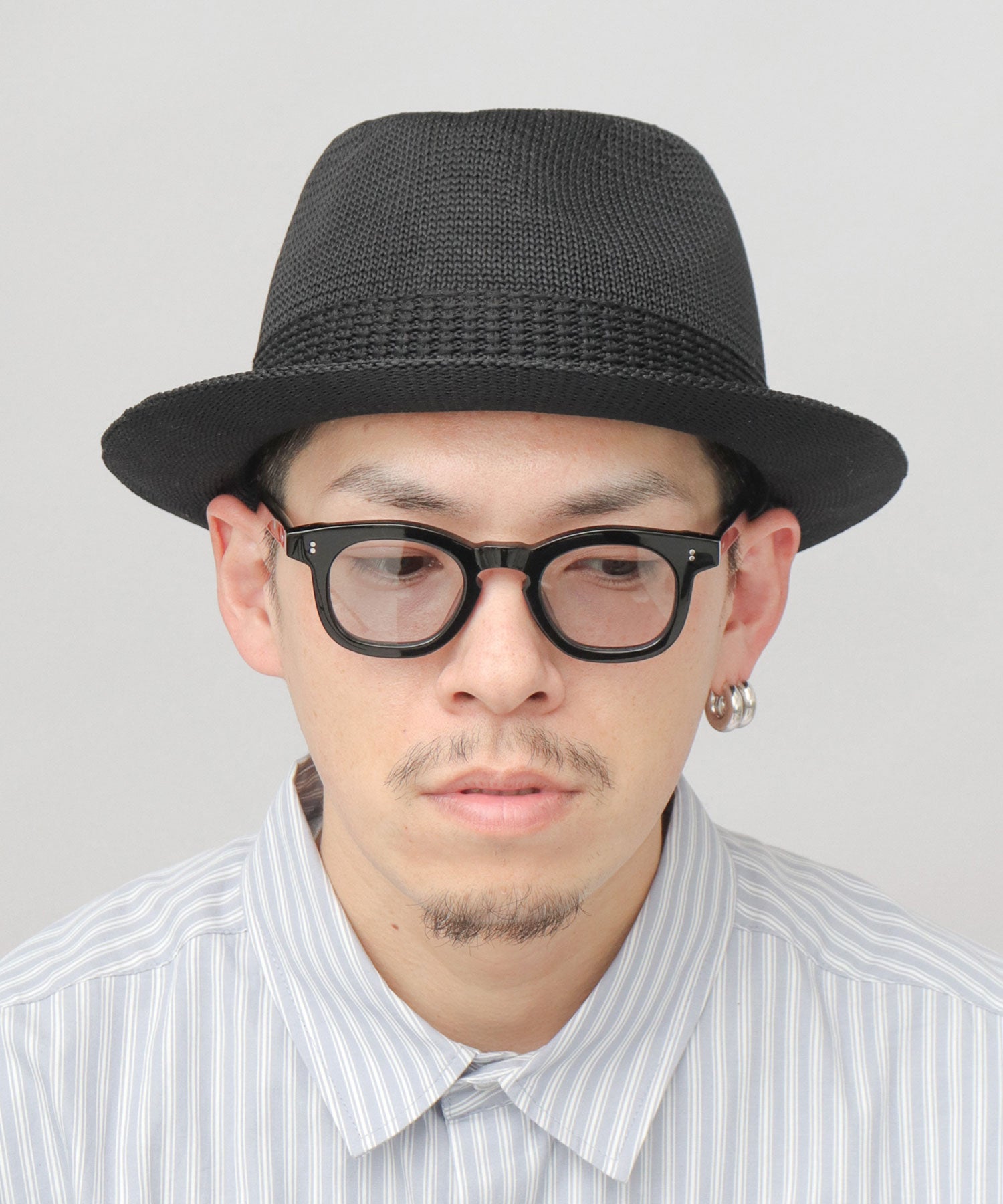 レックハッター Req Hatter サーモ 中折れハット （ブラック） ブラック