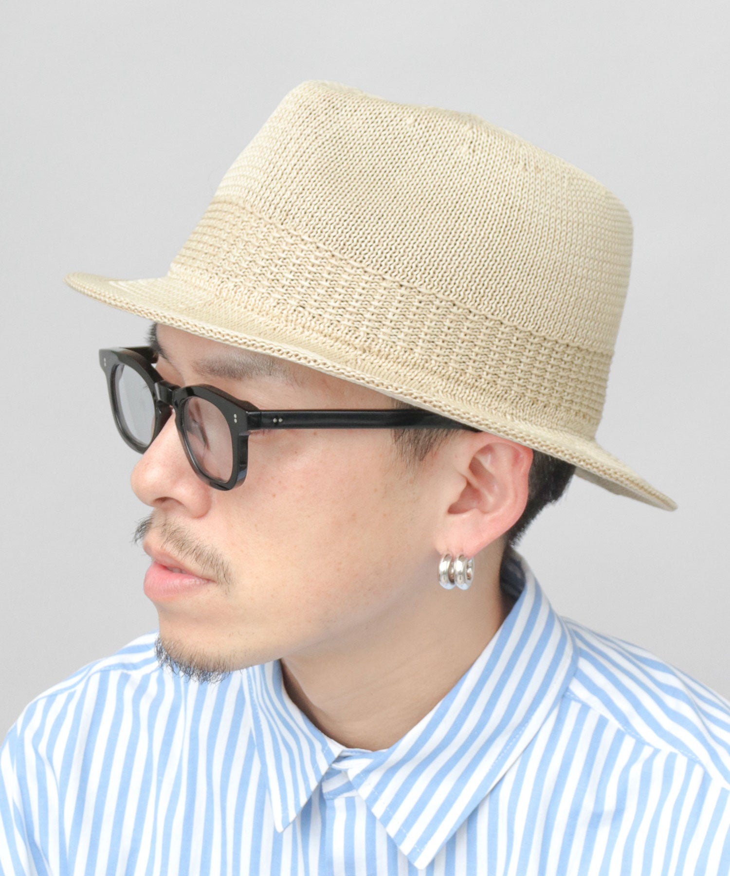 レックハッター Req Hatter サーモ 中折れハット （ベージュ） ベージュ