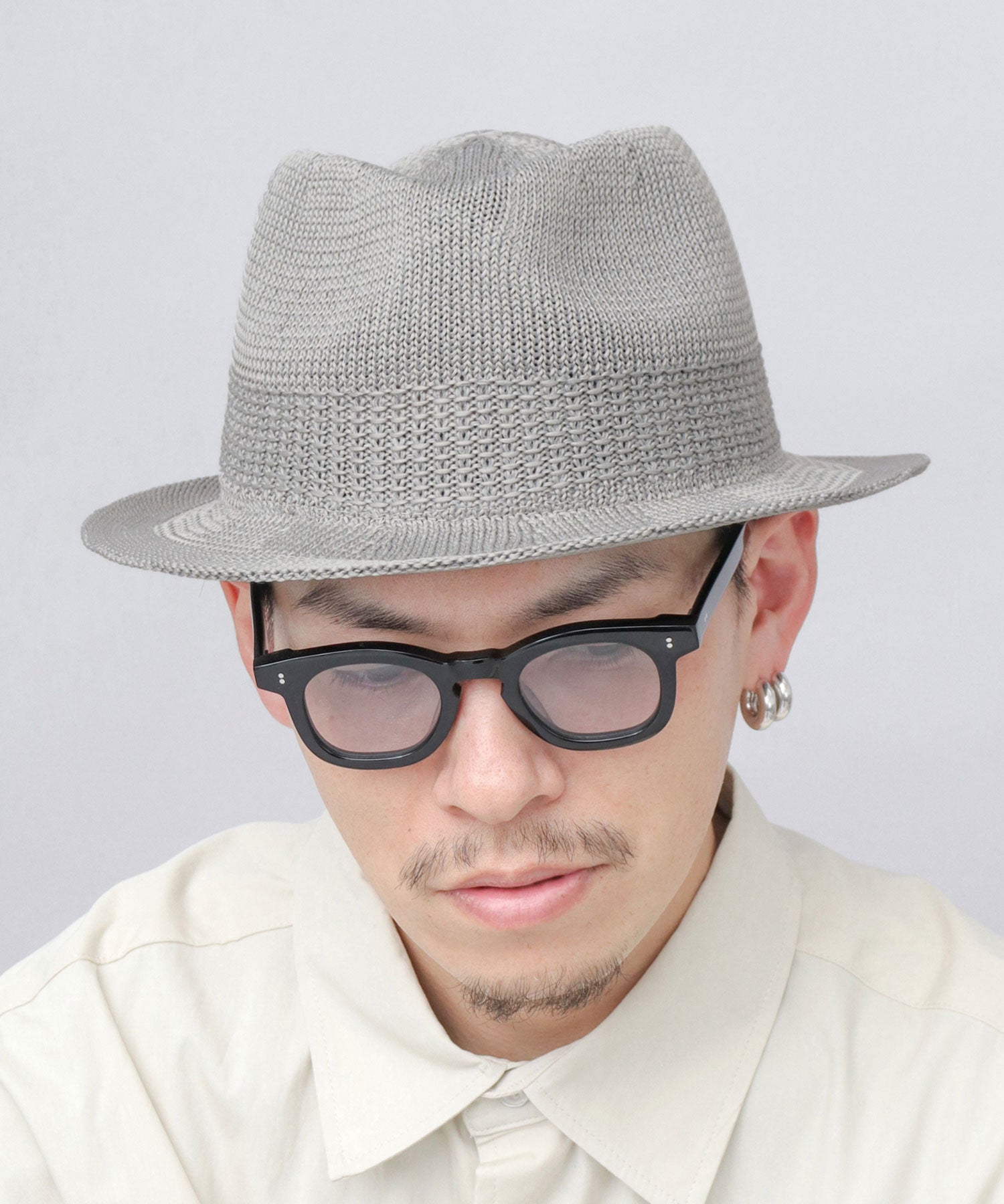 レックハッター Req Hatter サーモ 中折れハット （グレー） グレー