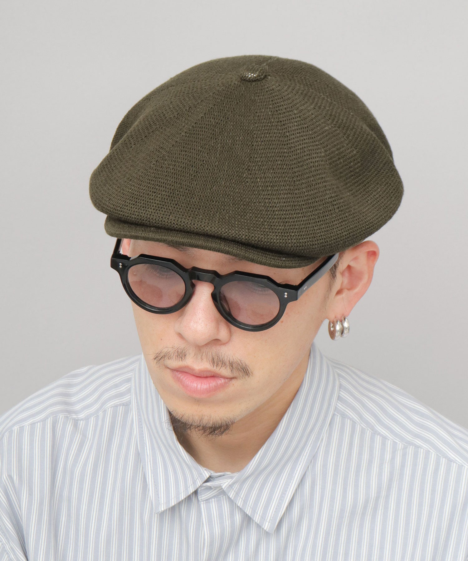 レックハッター Req Hatter サーモニット キャスケット ベレー （カーキ） カーキ