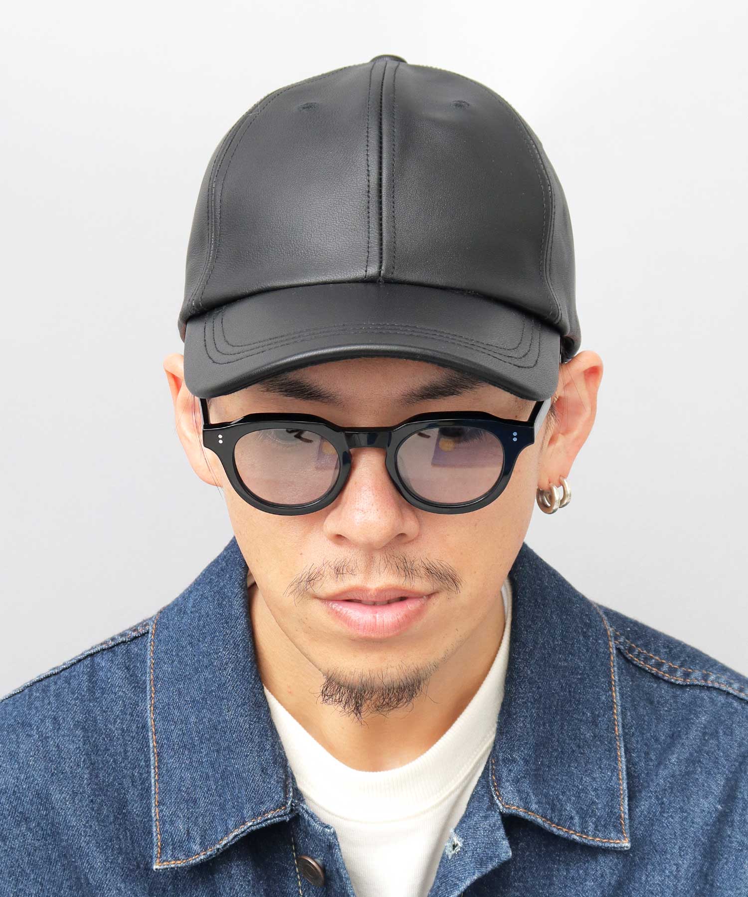レックハッター Req Hatter 本革 レザーキャップ / 羊革 / ラムレザー / ローキャップ