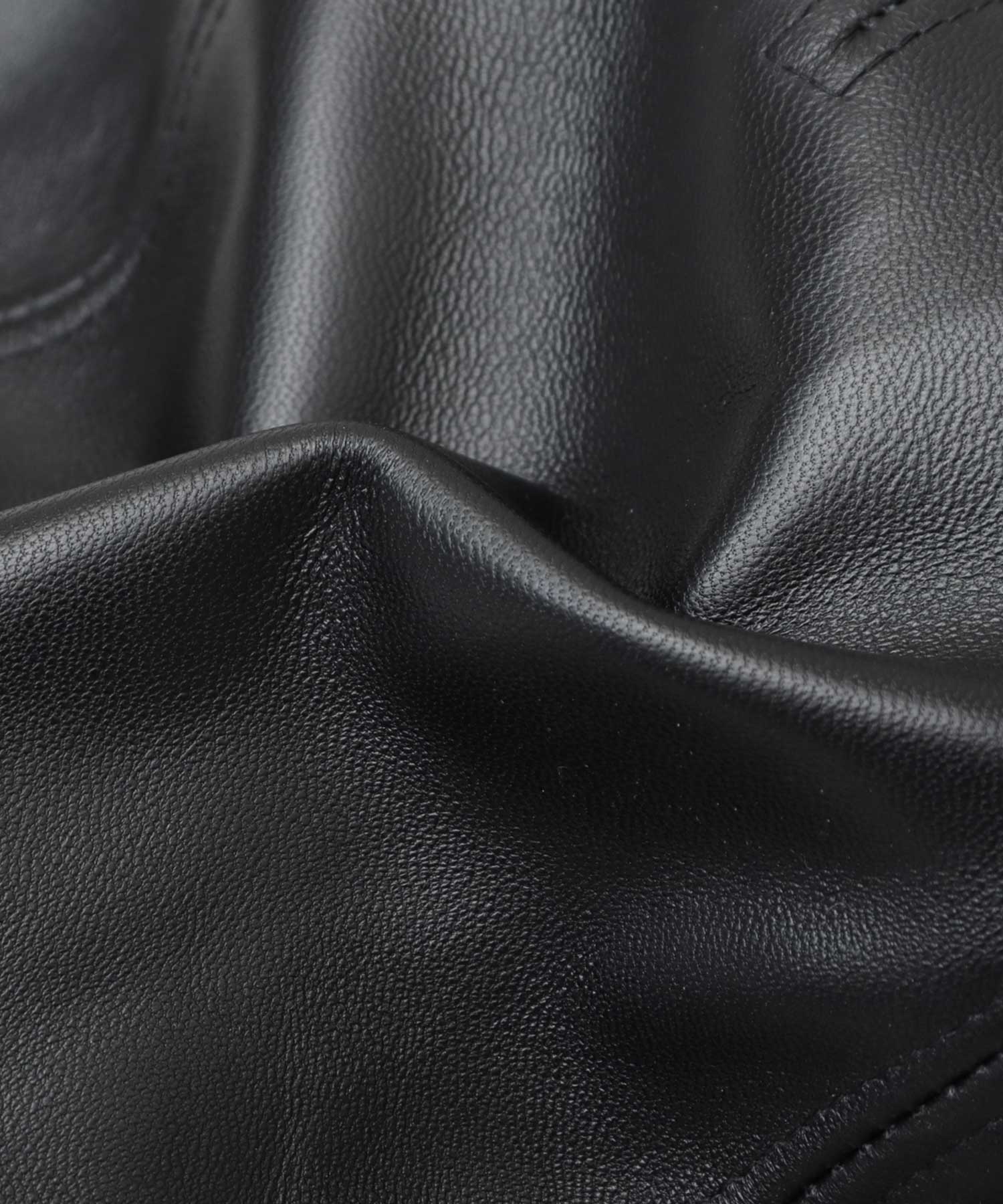 Req Hatter Genuine Leather Hunting Cap / Lambskin / Sheepskin / Lamb Leather