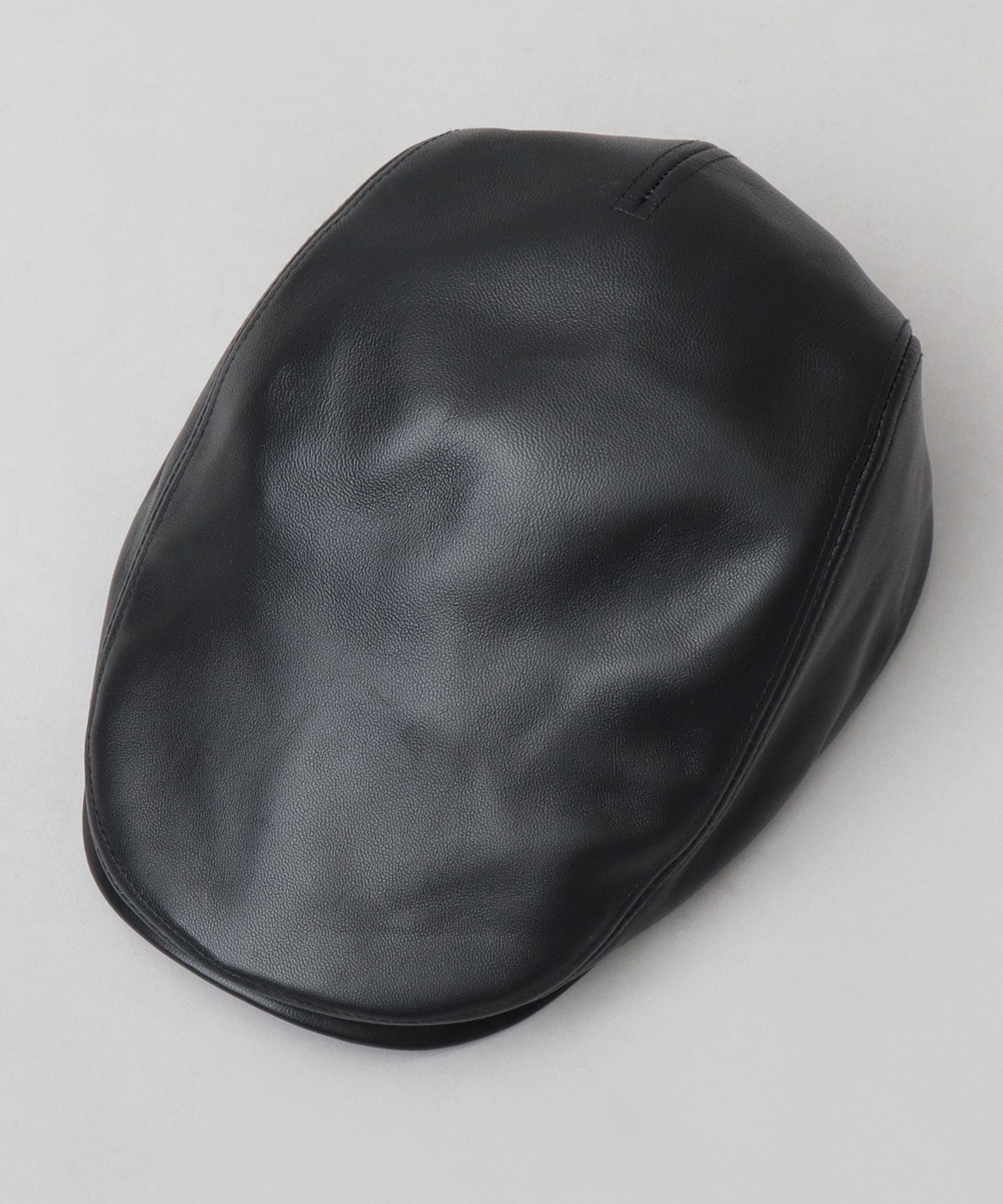 Req Hatter Genuine Leather Hunting Cap / Lambskin / Sheepskin / Lamb Leather