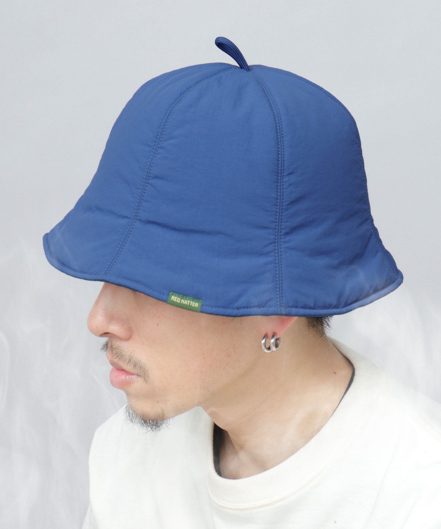 レックハッター Req Hatter サウナハット ナイロン サウナキャップ 無地 シンプル シンサレート