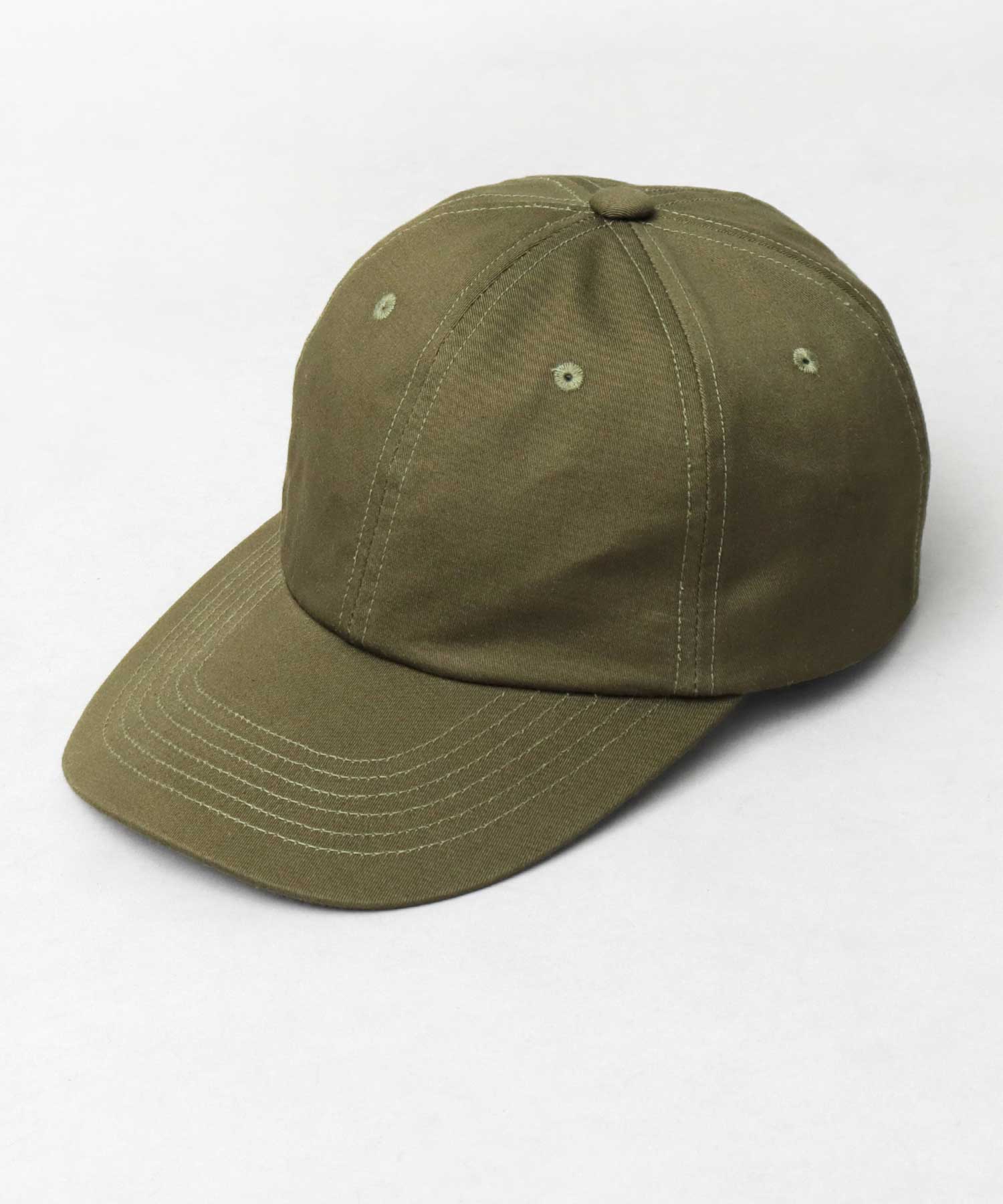 Rec Hatter Long Brim Cap Long Bill Low Cap Longer Brim Deep Cotton Twill Denim