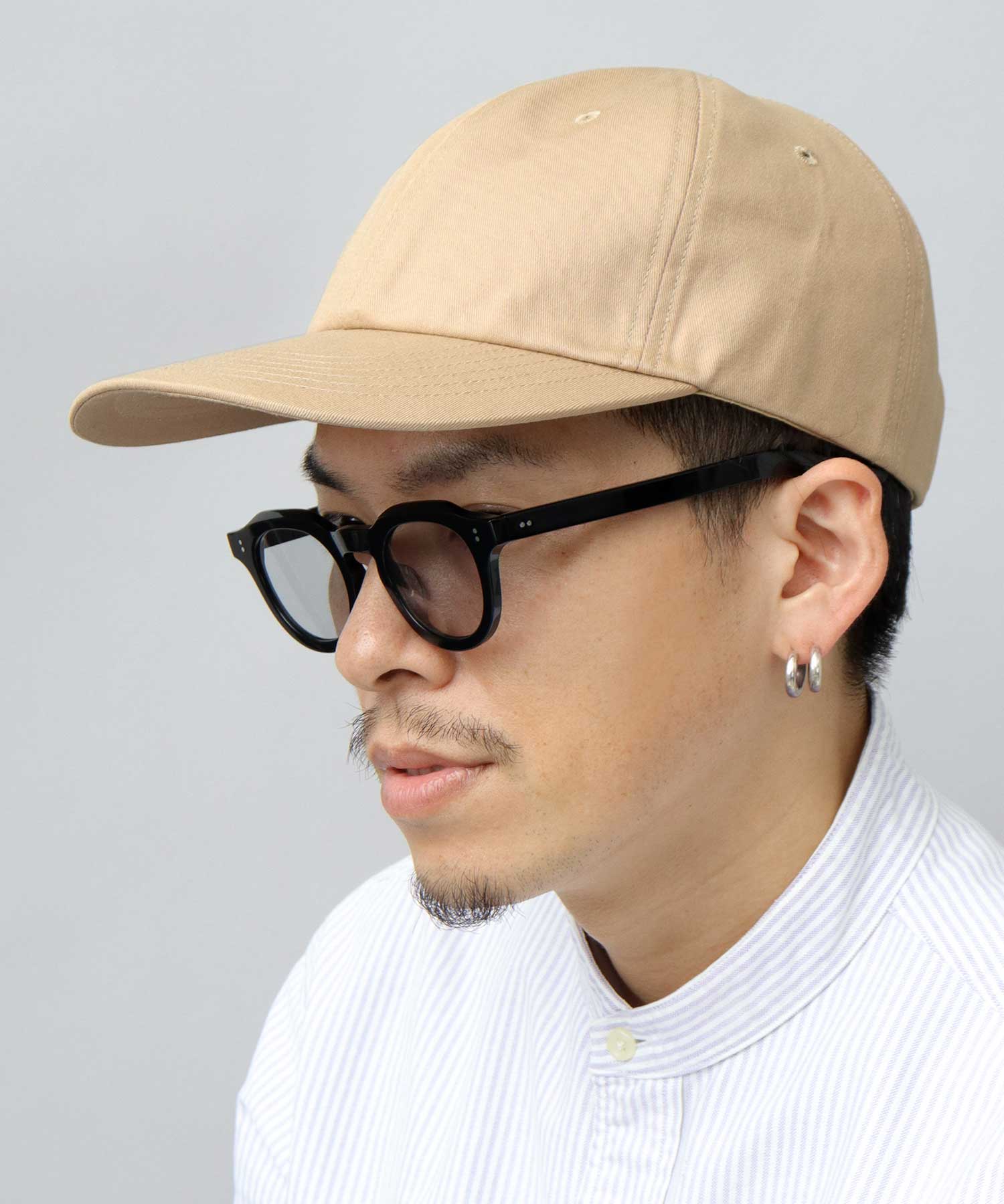 Rec Hatter Long Brim Cap Long Bill Low Cap Longer Brim Deep Cotton Twill Denim