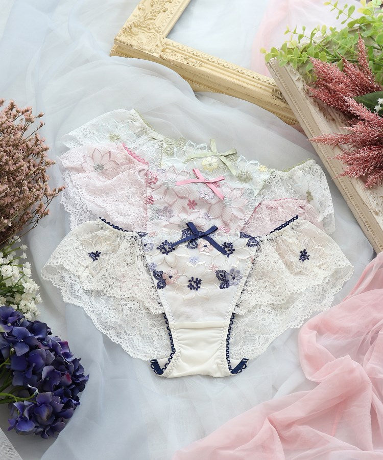 リサマリ Risa Magli カモミーユ レースショーツ【返品不可商品】 （ピンク(070)） ピンク(070)