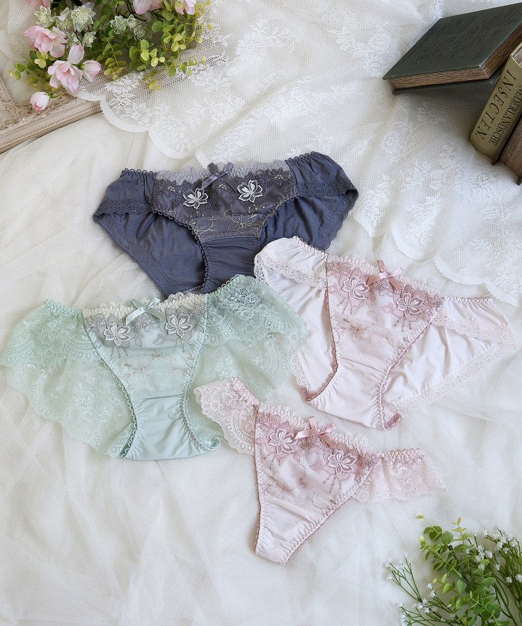 リサマリ Risa Magli マデリン レースショーツ【返品不可商品】 （ピンク(071)） ピンク(071)