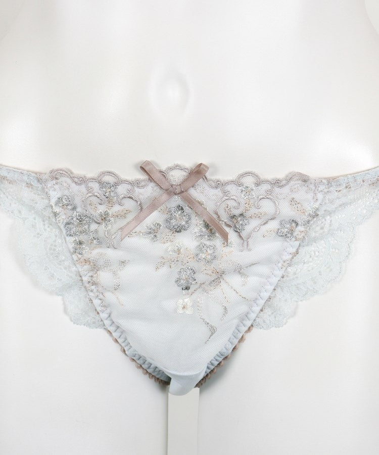リサマリ Risa Magli □リア リボンショーツ 【返品不可商品】 （サックスブルー(090)） サックスブルー(090)