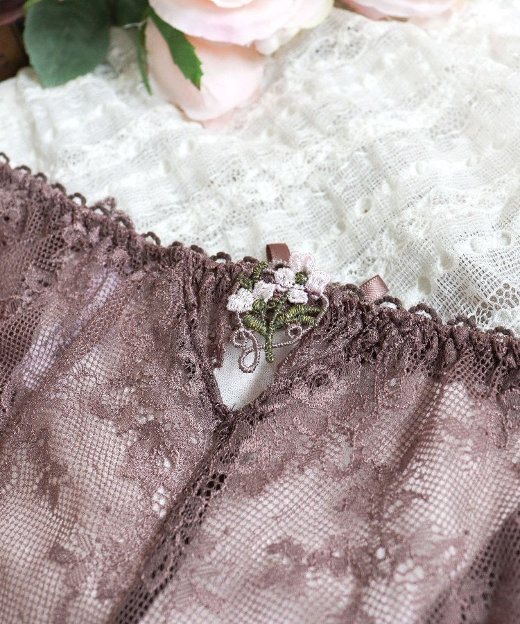 リサマリ Risa Magli □リア レースショーツ 【返品不可商品】 （サックスブルー(090)） サックスブルー(090)