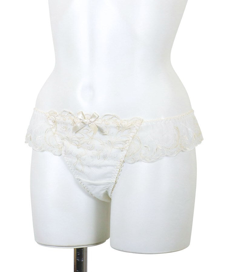 リサマリ Risa Magli イリーナ Tバックショーツ 【返品不可商品】 （ミントグリーン(021)） ミントグリーン(021)