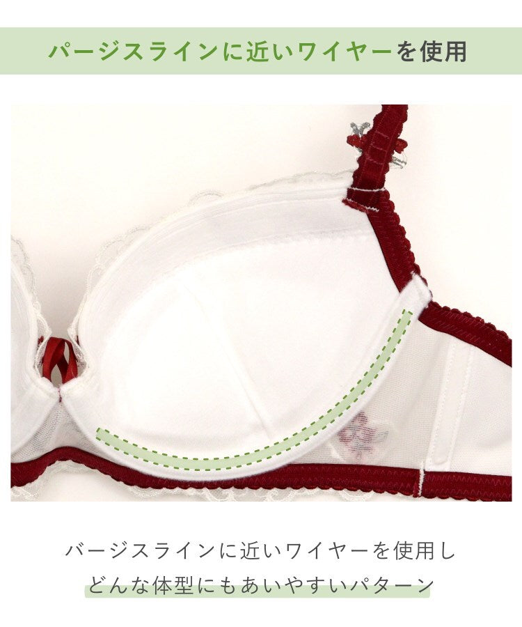 リサマリ Risa Magli ソア ブラジャー（EーF）＜スウィートリッチ＞ （アイボリー(004)） アイボリー(004)