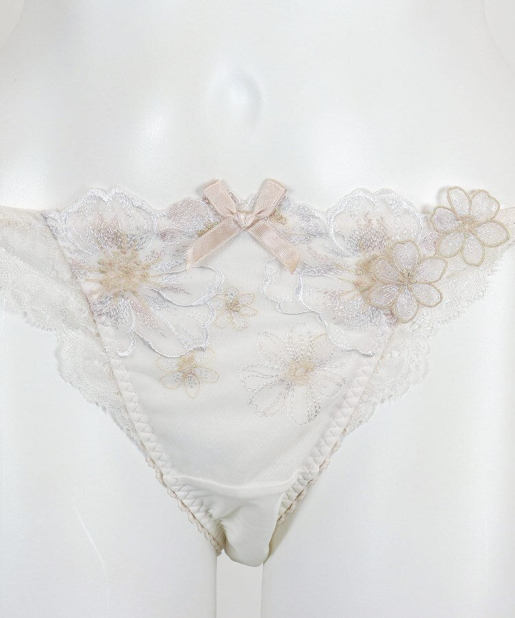 リサマリ Risa Magli ピア リボンショーツ 【返品不可商品】 （パープル(083)） パープル(083)