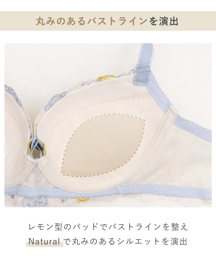 リサマリ Risa Magli スティーナ ブラジャー （D-F） ＜N Make Type＞ （ネイビー(094)） ネイビー(094)