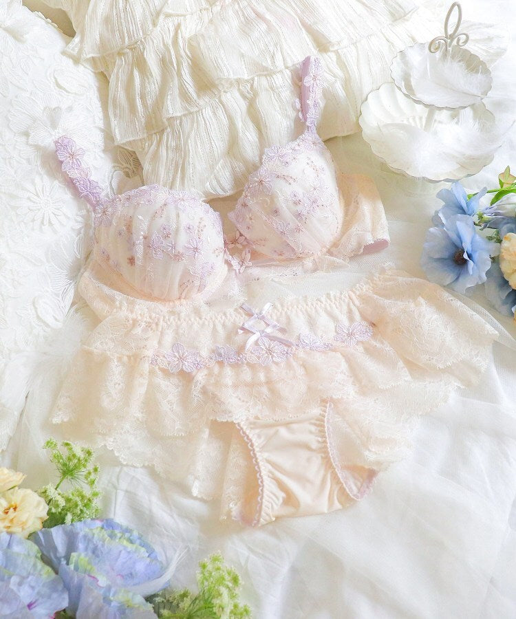 リサマリ Risa Magli フェナ ブラジャー (B-C) ＜Sweet Rich（スウィートリッチ）＞ （サックスブルー(090)） サックスブルー(090)