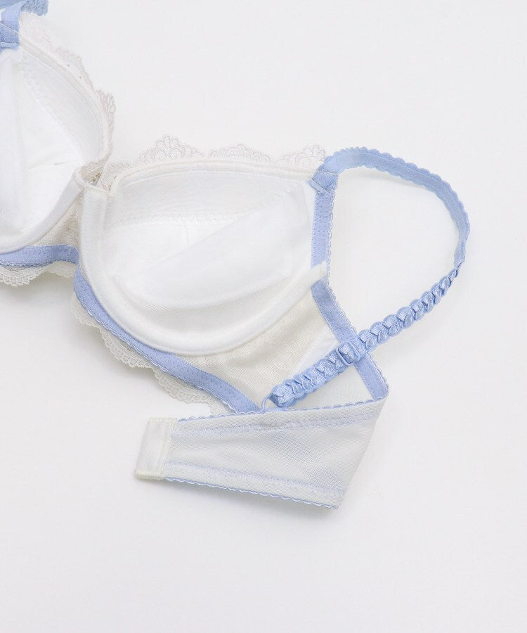 リサマリ Risa Magli ◆イルメラ ブラジャー (D-F) ＜Side Shape（サイドシェイプ）＞ （ブルー(092)） ブルー(092)