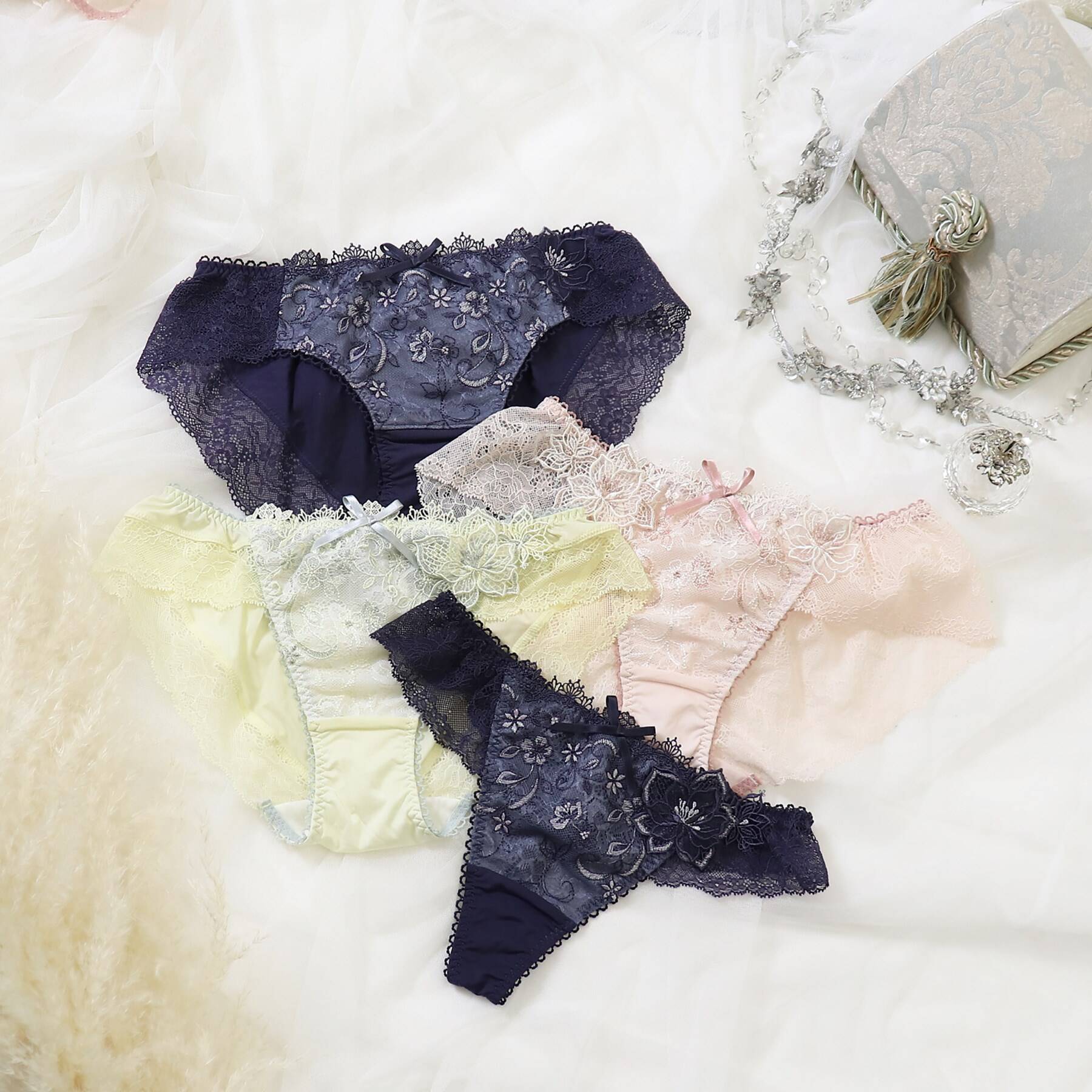 リサマリ Risa Magli ハリエット レースショーツ【返品不可商品】