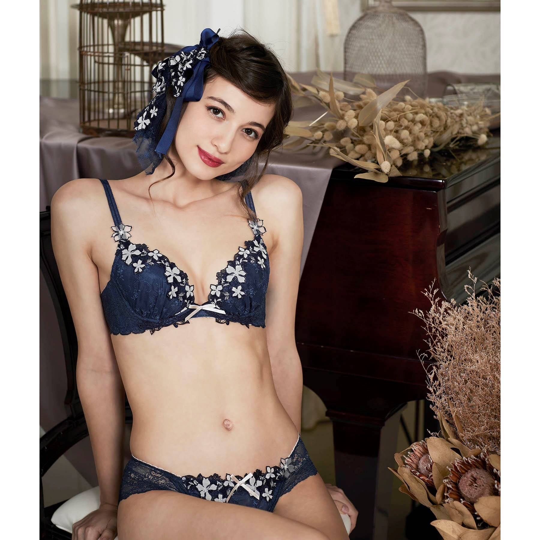 リサマリ Risa Magli クリステル レースショーツ【返品不可商品】