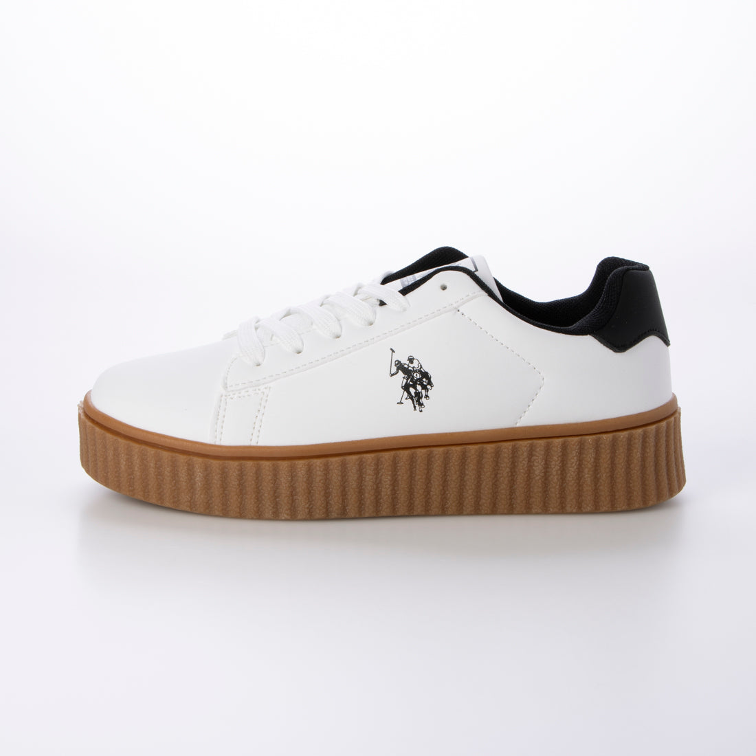 ラナン RANAN 【U.S. POLO ASSN.】厚底スニーカー （ホワイトケイ） ホワイトケイ