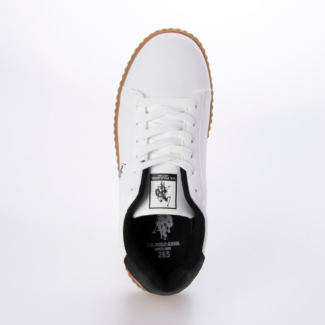 ラナン RANAN 【U.S. POLO ASSN.】厚底スニーカー （ホワイトケイ） ホワイトケイ