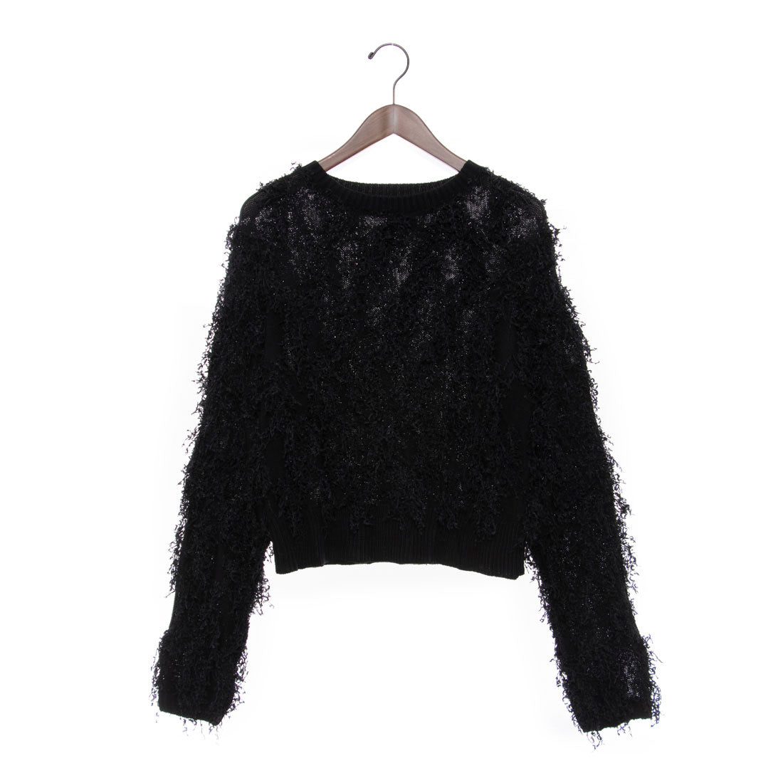 Ranan RANAN Fringe Design Short Knit