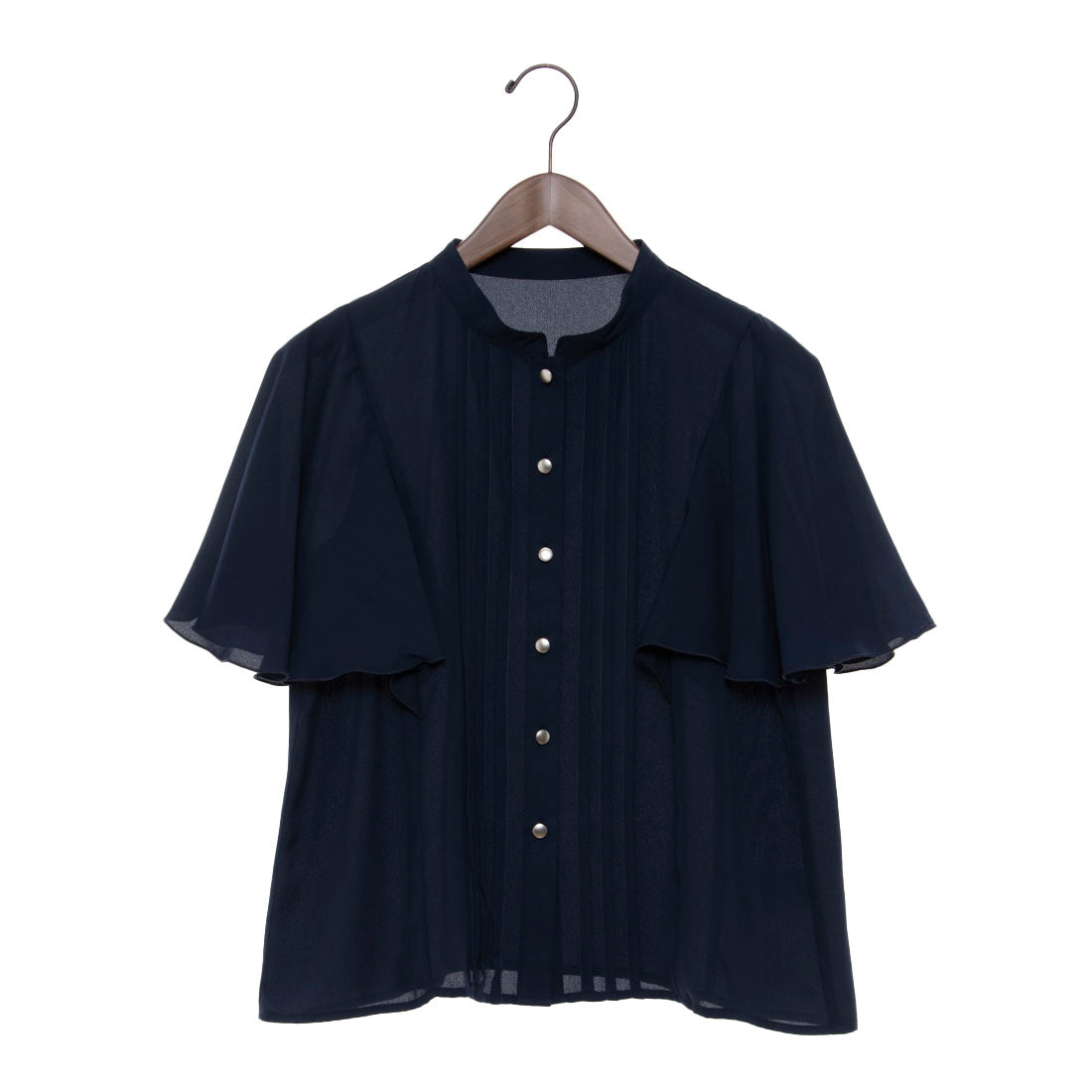 Ranan RANAN Pintuck Flare Sleeve Blouse