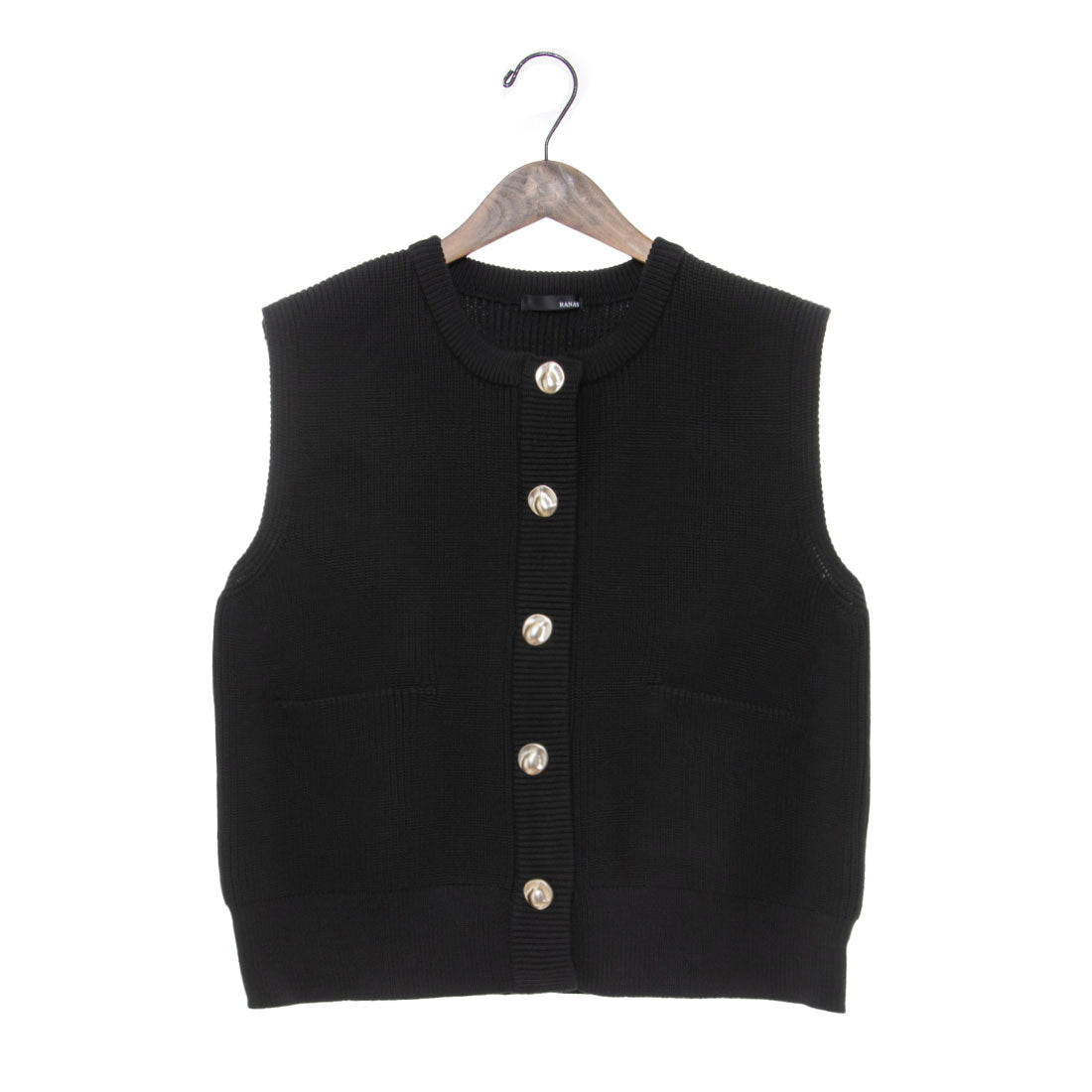 Ranan RANAN Nuance Button Knit Vest