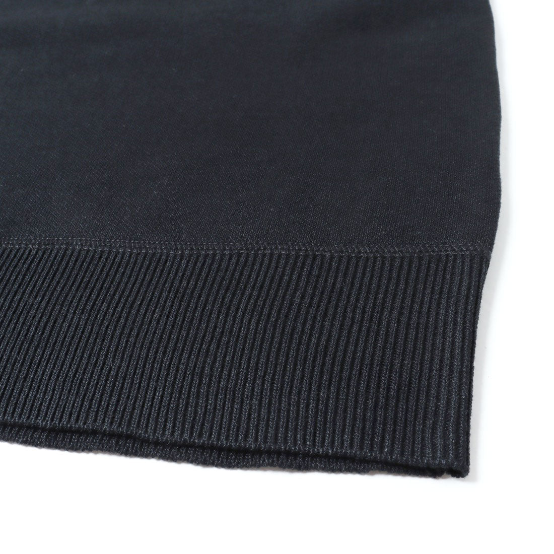 ラナン RANAN 【U.S. POLO ASSN.】刺繍スウェットライクニット （ブラック） ブラック