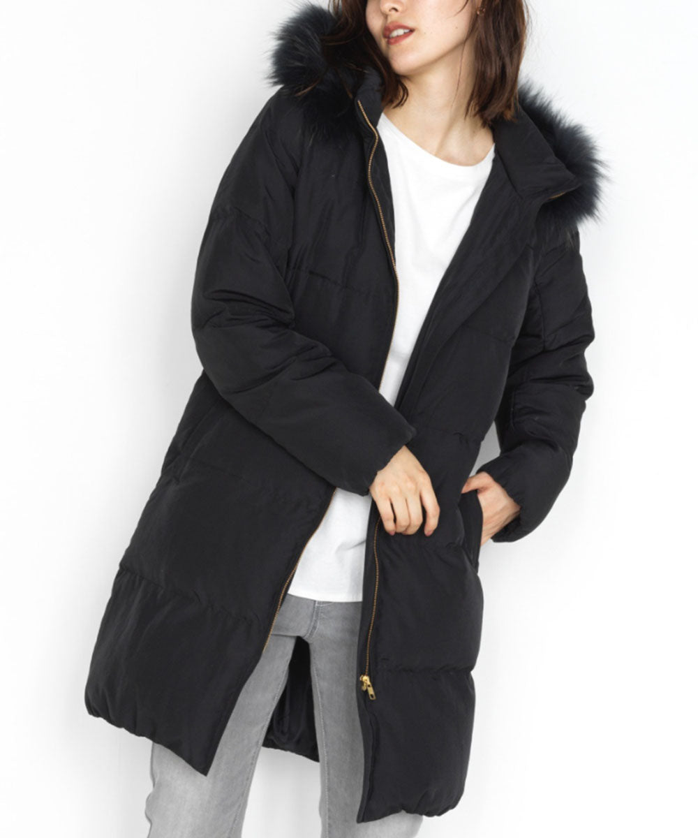 ラナン RANAN リアルファー付ダウンコート