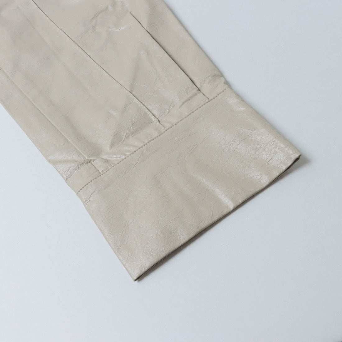 レイカズン Ray Cassin TYA  Leather Jogger Pants （キナリ） キナリ