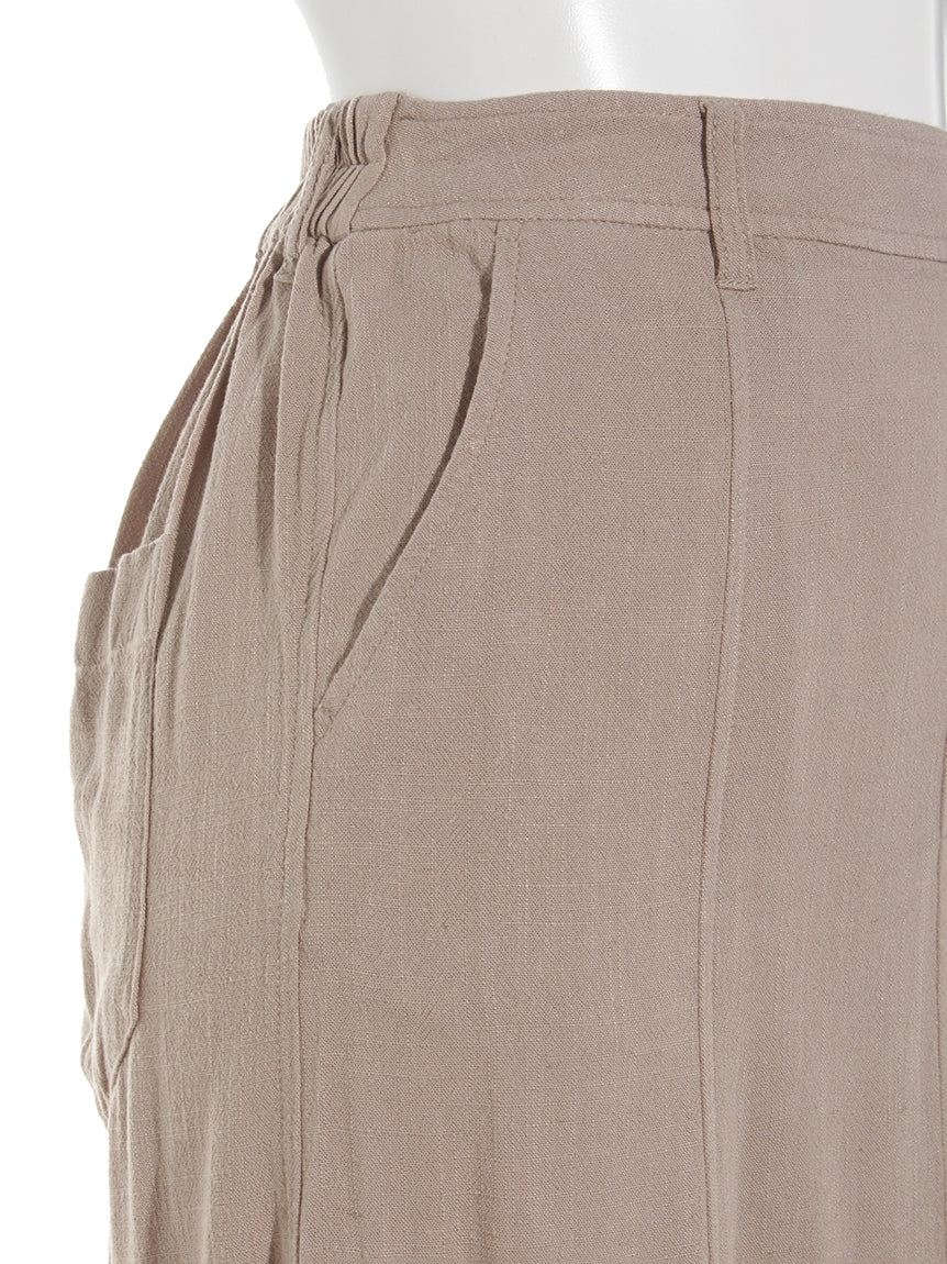 レイカズン Ray Cassin レーヨンリネンマーメイドスカート （生成） 生成