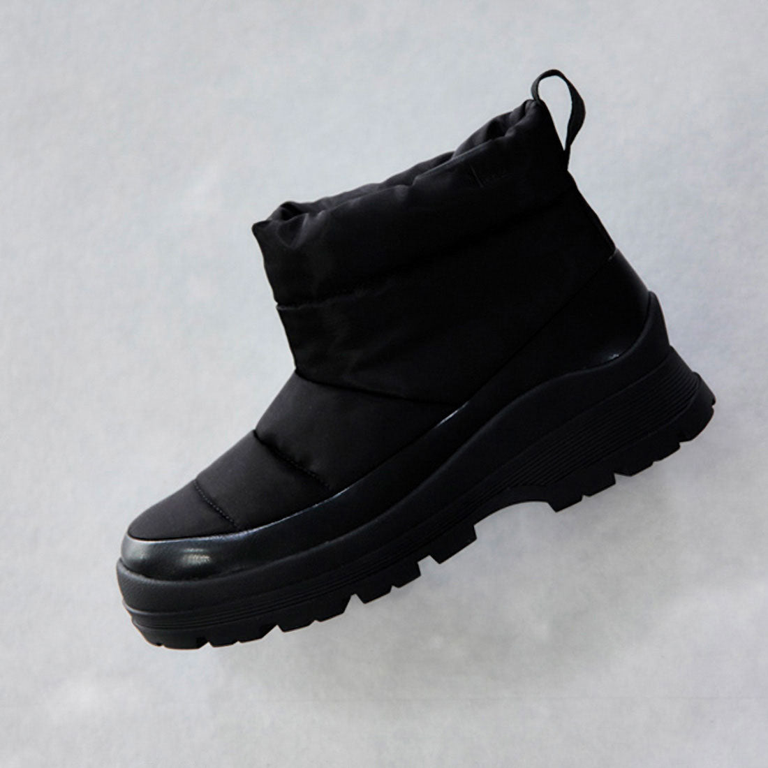 ラシックドット Rachic. キルティングショートスノーブーツ