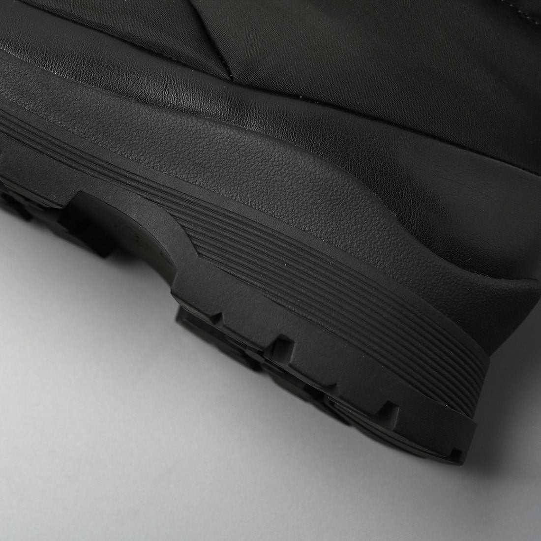 ラシックドット Rachic. キルティングショートスノーブーツ
