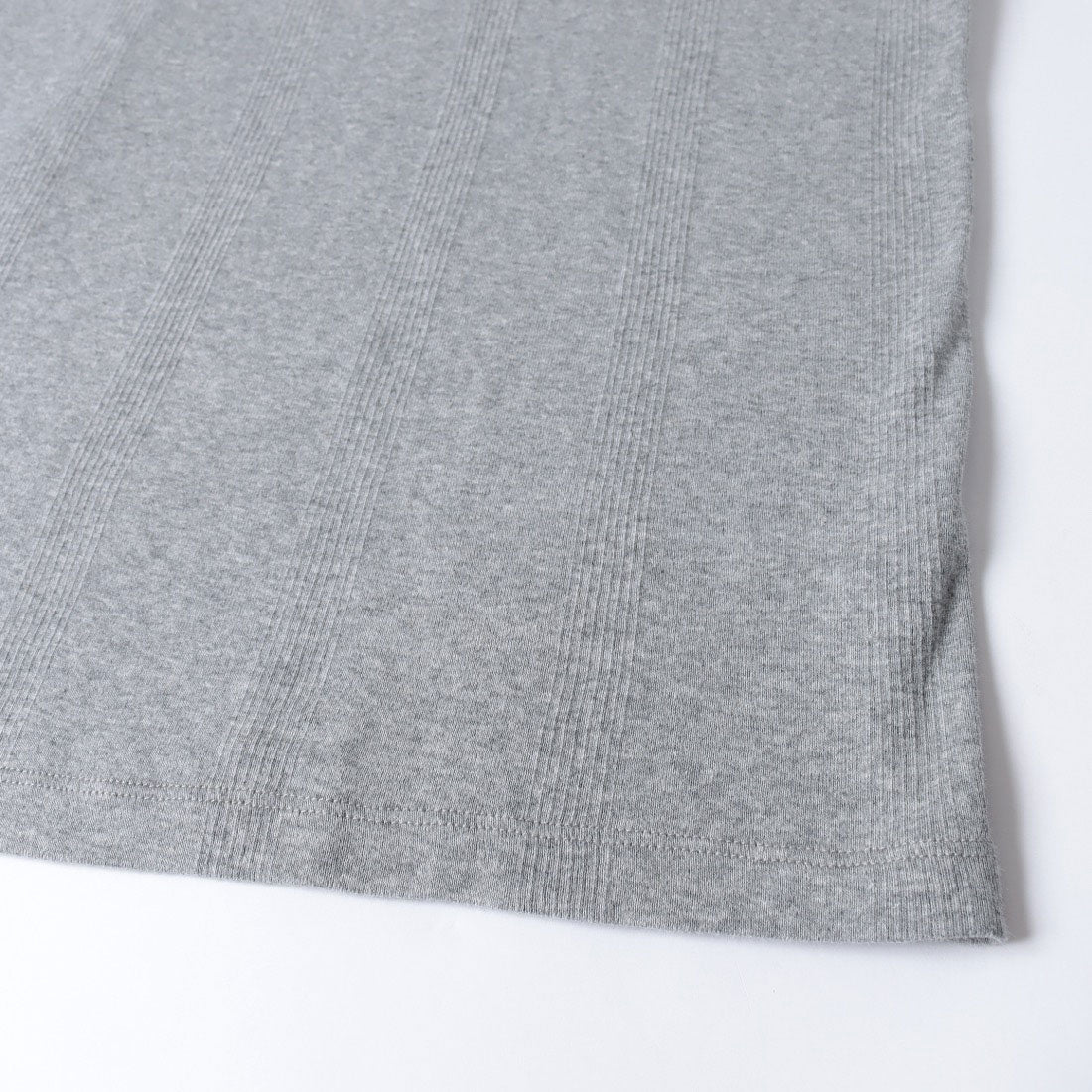 ロバート・ピー・ミラー Robert P. Miller パネルリブ ヘンリーネックT CASUAL FIT 143C （ホワイト） ホワイト
