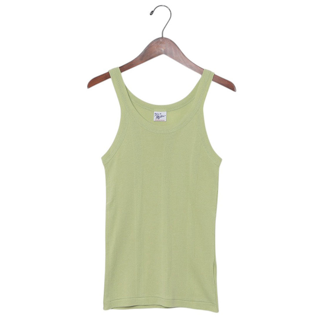 ロバート・ピー・ミラー Robert P. Miller Robert P. Miller ロバートピーミラー タンクトップ レディース パネルリブ ミラー Panel-rib Tanktop （イエローグリーン） イエローグリーン