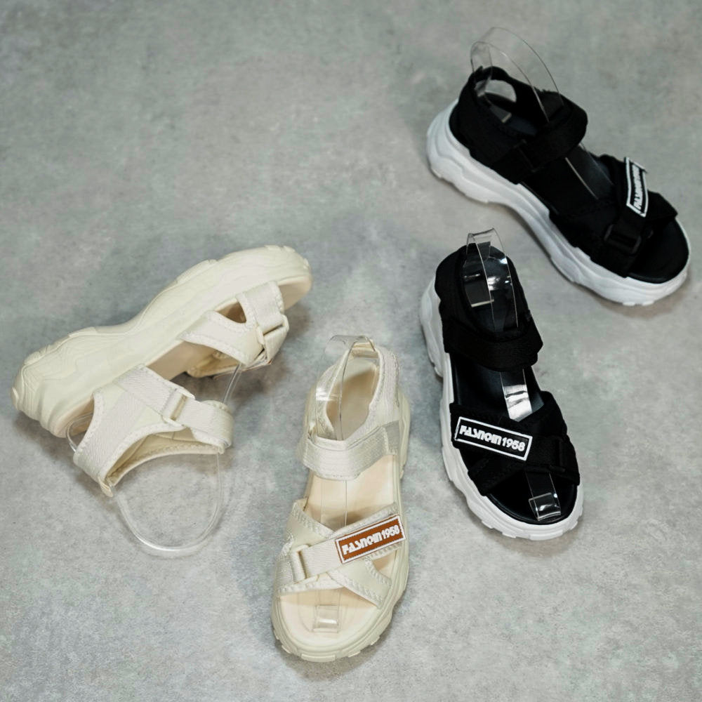 ロディック Rodic 厚底スポーツサンダル （ブラック） ブラック