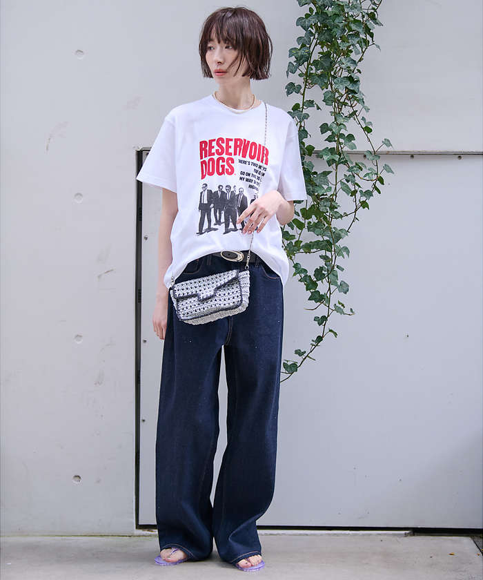 ルージュ ヴィフ ラクレ Rouge vif la cle 【Swaraj/スワラージ】手編みのメタリックマクラメBAG / チェーンミニバ （ゴールド） ゴールド