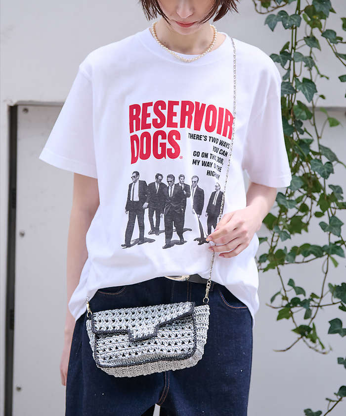 ルージュ ヴィフ ラクレ Rouge vif la cle 【Swaraj/スワラージ】手編みのメタリックマクラメBAG / チェーンミニバ （ゴールド） ゴールド