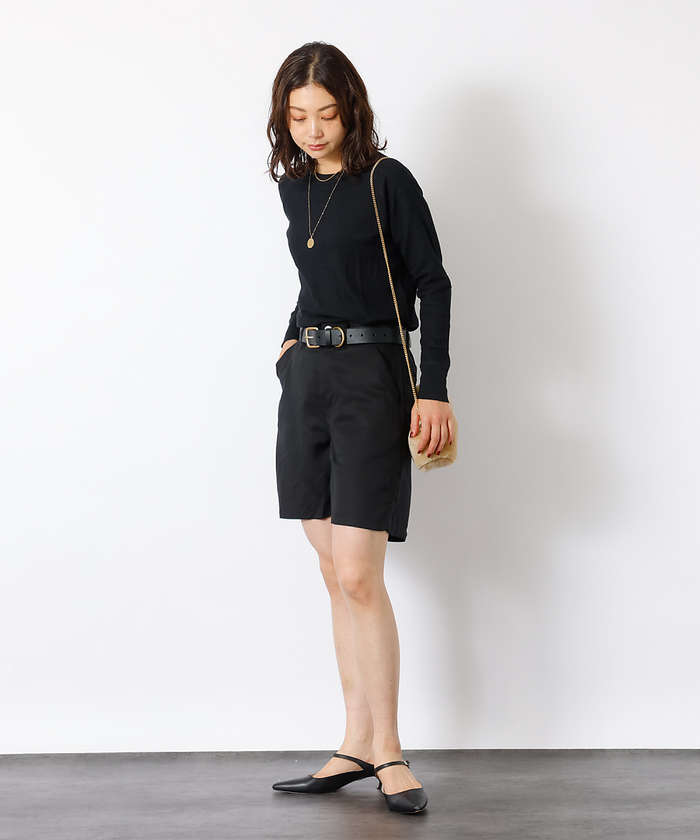 ルージュ ヴィフ ラクレ Rouge vif la cle 【JEMORGAN / ジェーイーモーガン】ワッフルラグランロンT / パック入 （グレー） グレー