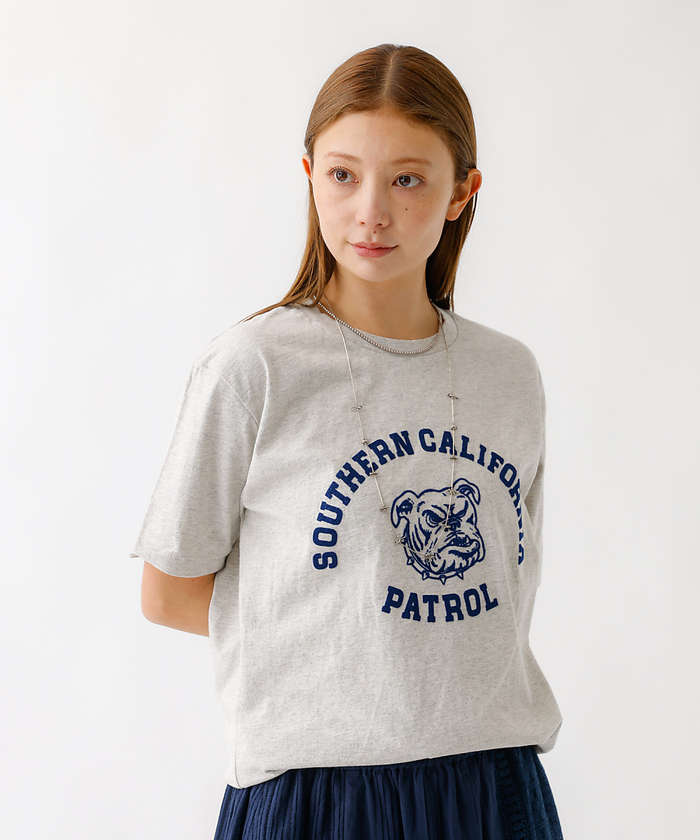 ルージュ ヴィフ ラクレ Rouge vif la cle 【MIXTA/ミクスタ】プリント Tシャツ / ロゴTシャツ / ねこ / 半袖 （グレー系その他2） グレー系その他2