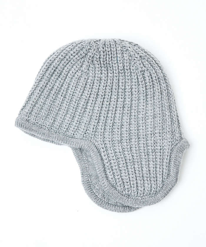 ルージュ ヴィフ ラクレ Rouge vif la cle 【RUBEN/ルーベン】RUSー8349/EAR COVER BEANIE/イヤ （アイボリー） アイボリー