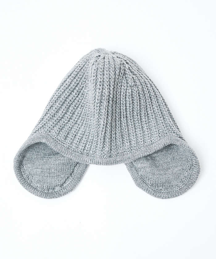 ルージュ ヴィフ ラクレ Rouge vif la cle 【RUBEN/ルーベン】RUSー8349/EAR COVER BEANIE/イヤ （アイボリー） アイボリー