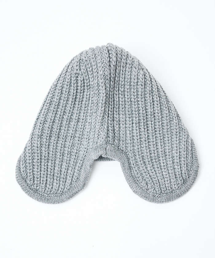 ルージュ ヴィフ ラクレ Rouge vif la cle 【RUBEN/ルーベン】RUSー8349/EAR COVER BEANIE/イヤ （アイボリー） アイボリー