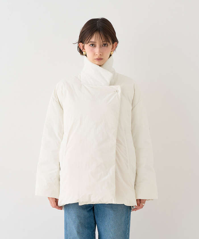 ルージュ ヴィフ ラクレ Rouge vif la cle 【一部店舗限定】コクーンミドルダウンコート【予約】 （ブラック） ブラック