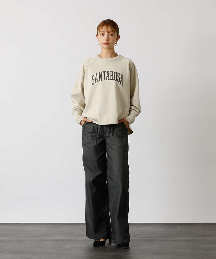 ルージュ ヴィフ ラクレ Rouge vif la cle 【MICA&DEAL /マイカアンドディール】"SANTAROSA"raglan （ネイビー） ネイビー